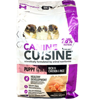 CANINE CUISINE PUPPY CHICKEN RICE 1.75KG
